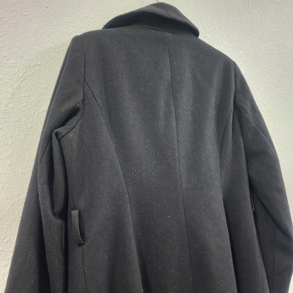 Liz Claiborne Outwear Elegant Black Coat for Womens Size L. - Picture 12 of 16